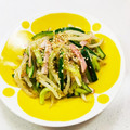 あっこ姉's cooksnap of when they made もやしときゅうりとカニカマのナムル和え.