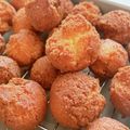 あきはに's cooksnap of when they made ホケミで簡単♪サーターアンダギー.