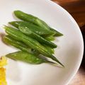 ぱてすん's cooksnap of when they made お弁当に♪　いんげんと人参のレンジ和え♡.