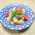 ＠迷子＠'s cooksnap of when they made じゃがいもと豚こまの味噌バター煮.
