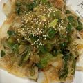 somedayママ's cooksnap of when they made タラのムニエル＊ねぎたっぷり香味ソース.