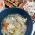 ☆あさ's cooksnap of when they made 簡単☆肉団子のスープ↭↭♪.