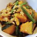 Unaken's cooksnap of when they made かぼちゃと鶏ミンチの炊いたん^_^.