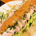 にこちゃんち's cooksnap of when they made きゅうりともやしの深煎りごまよだれ鶏.
