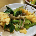 岩手のまま's cooksnap of when they made 小松菜と厚揚げの炒め物.