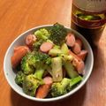 クックCS65JH☆'s cooksnap of when they made ブロッコリーウインナーのハニマスマヨ炒め.