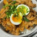 ＊seana＊'s cooksnap of when they made 簡単激ウマ味噌豚キムチ丼♫.