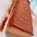 t0m1207's cooksnap of when they made バスクチーズケーキチョコver覚書.
