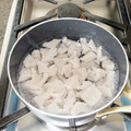 ladyoscar's cooksnap of when they made 蒟蒻の灰汁抜き。しっかり臭み抜き。.