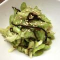 pali's cooksnap of when they made セロリと塩昆布のサラダ.