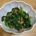 ポメちょん's cooksnap of when they made 簡単！地味旨♪納豆とほうれん草のごま和え.
