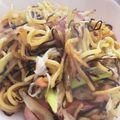 パリリンコ's cooksnap of when they made 塩こんぶで塩焼きそば～♪.