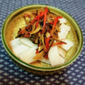 chiibubu's cooksnap of when they made 長いもの松前漬け和え.