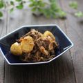 まろんかふぇ's cooksnap of when they made 新じゃがいもと牛肉の韓国風ピリ辛えのき.