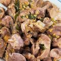 ポムポムポヨコ's cooksnap of when they made 簡単つまみ　砂肝ポン酢.