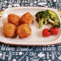 ﾁｲﾁｬﾝﾏﾏ's cooksnap of when they made おつまみ(^O^)さつま芋コロッケ.