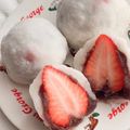 わためちゃ's cooksnap of when they made 熱さとはサヨナラ♪簡単いちご大福.