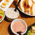しろいゆず's cooksnap of when they made ＊＊マグロのネギトロ・マヨをフランスパンで＊＊.
