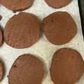 むーむーねこ's cooksnap of when they made バター不使用☆大人のほろ苦ココアクッキー.