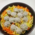 あきよハムハム's cooksnap of when they made フライパンで！しょうがたっぷりシュウマイ.