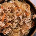 3ﾒﾝmam's cooksnap of when they made ＊たっぷり野菜と鶏そぼろの春雨炒め煮＊.