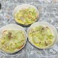 みぽぽ37's cooksnap of when they made 白菜&豚バラ☆ふわふわ卵☆簡単10分夕食.