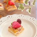 LULU♡まみ's cooksnap of when they made 冷凍パイシートでいちごホワイトチョコパイ.
