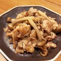 moataro's cooksnap of when they made 豚としめじのニンニク味噌バター炒め.