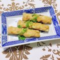 コムギ大好き's cooksnap of when they made 大人気な【竹輪の明太マヨ焼き】.