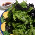 ＊piro＊'s cooksnap of when they made わさび菜のサラダ～韓国風～.