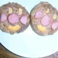 しおこんぶ★'s cooksnap of when they made キャラ弁☆簡単アンパンマン　ハンバーグ.