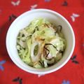 mmameco's cooksnap of when they made *ダシダde春キャベツのナムル風*.