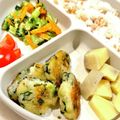 ウマナミ's cooksnap of when they made 完了期 魚・野菜食べよう！鱈のハンバーグ.