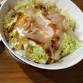 まめ郎's cooksnap of when they made 残ったキャベツで♪簡単巣ごもり卵.