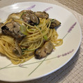 umizarusuki's cooksnap of when they made 牡蠣とほうれん草のオイスターソースパスタ.