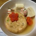 yorip7's cooksnap of when they made こうや豆腐と枝豆がんもの炊き合わせ.
