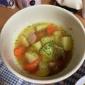 クック49L4Ho☆'s cooksnap of when they made ウインナーがおいしい♪ポトフ風スープ.