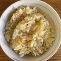きゃろぽて's cooksnap of when they made あけぼのさけ缶で作るニンジン炊き込みご飯.