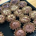labyrinth_'s cooksnap of when they made バレンタインに♥HMプチ生チョコケーキ.