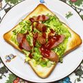 にきけん's cooksnap of when they made ホットドッグトースト.