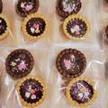 クックE3W1PM☆'s cooksnap of when they made バレンタイン♡簡単デコ生チョコミニタルト.