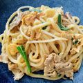 pepemoon's cooksnap of when they made パッタイ風焼うどん.
