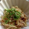 TYSK's cooksnap of when they made ✿えのきとツナのおかか和え✿.