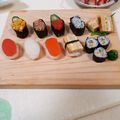 ○りこ○'s cooksnap of when they made 1歳の誕生日に！本物そっくり離乳食お寿司.