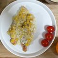 ちかのくま's cooksnap of when they made 簡単！オーブンで鮭のコーンマヨネーズ焼き.