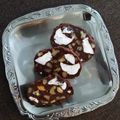 伊藤ゆずえもん's cooksnap of when they made ざくざくナッツのチョコレートサラミ.
