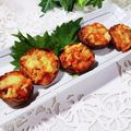 ♪としクック♪'s cooksnap of when they made トースターで、しいたけのキムチーズ焼き.