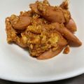 umeka☆'s cooksnap of when they made 魚肉ソーセージと卵のケチャップ炒め.