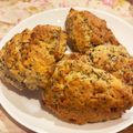 クックしょうこ★'s cooksnap of when they made HMで❁黒ごまとホワイトチョコのスコーン.