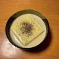 さすらい's cooksnap of when they made レンジで簡単！チーズと豆腐と豆乳のスープ.